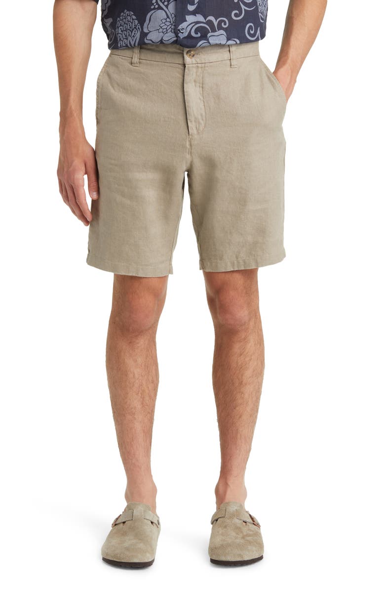 NN07 Crown 1196 Linen Shorts, Main, color,