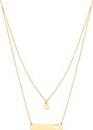 Frankie & Zoe Heart Cutout Layered Chain Necklace