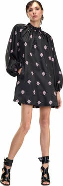 Cynthia Rowley Second Nature Silk Taffeta Dress