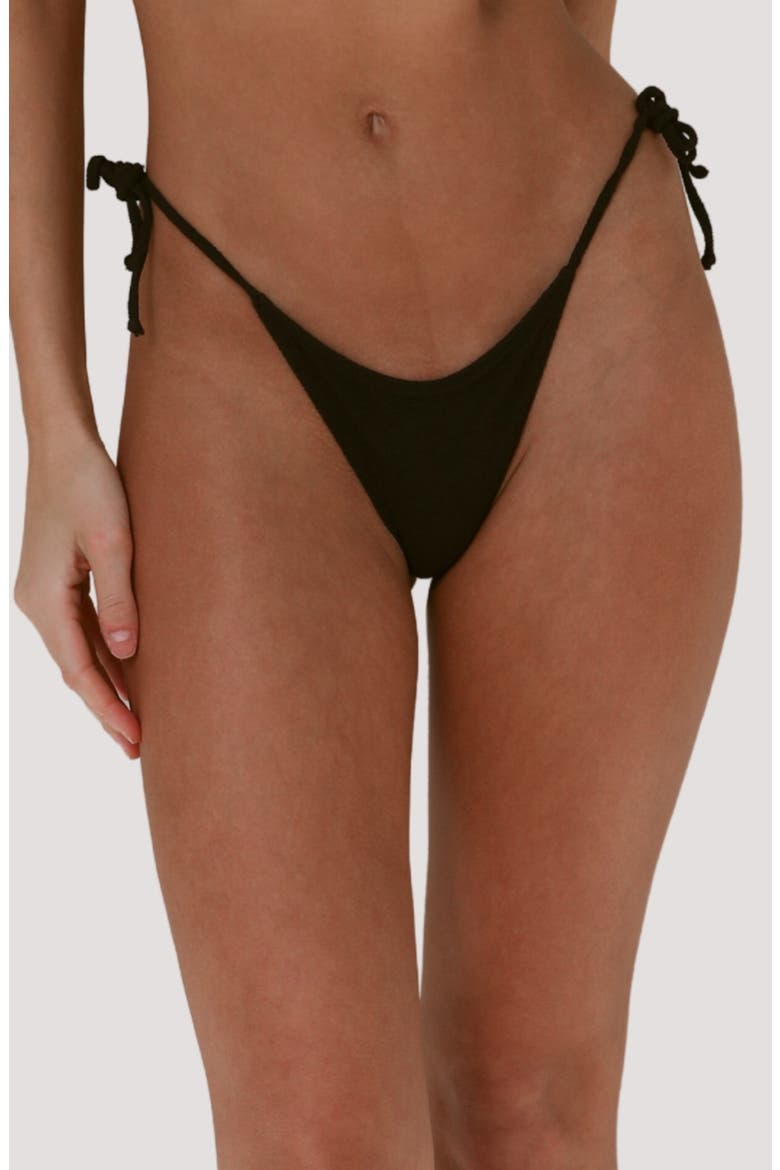 Palma Cheeky Side Tie Bikini Bottoms, Main, color, STONE RIPPLE