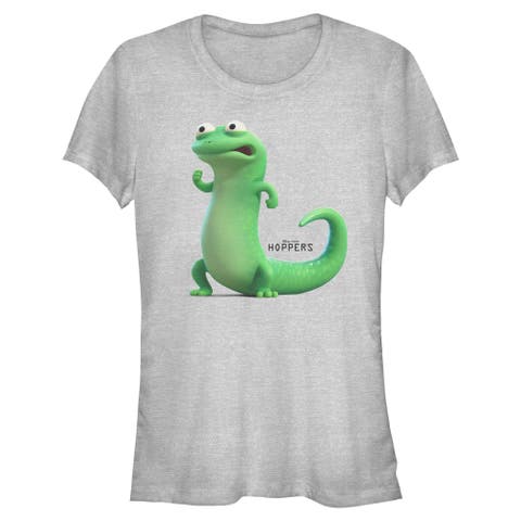 Junior's Hoppers Tom Lizard Angry Pose  Graphic T-Shirt