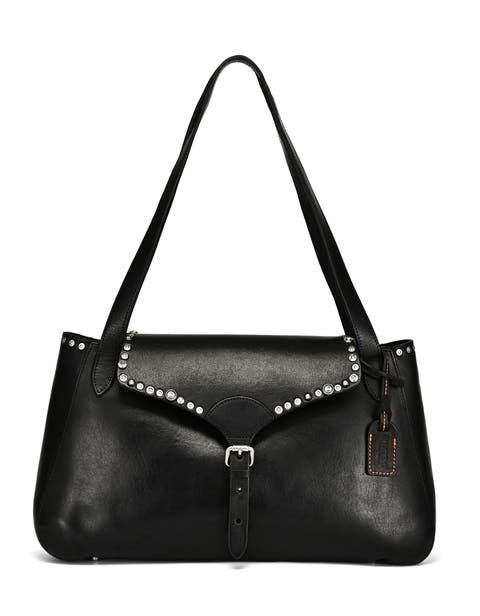 Monarda Genuine Leather Minimal Everyday Shoulder Bag