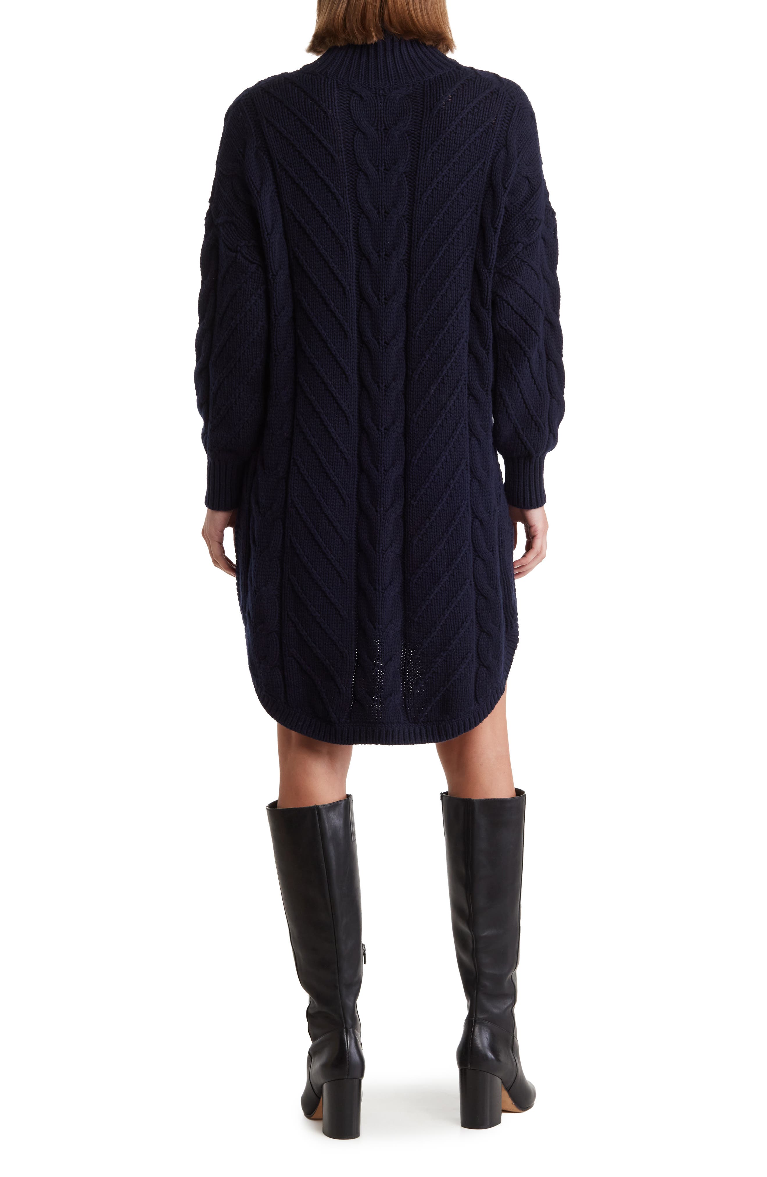 Long Sleeve Sweater Dress - image 2