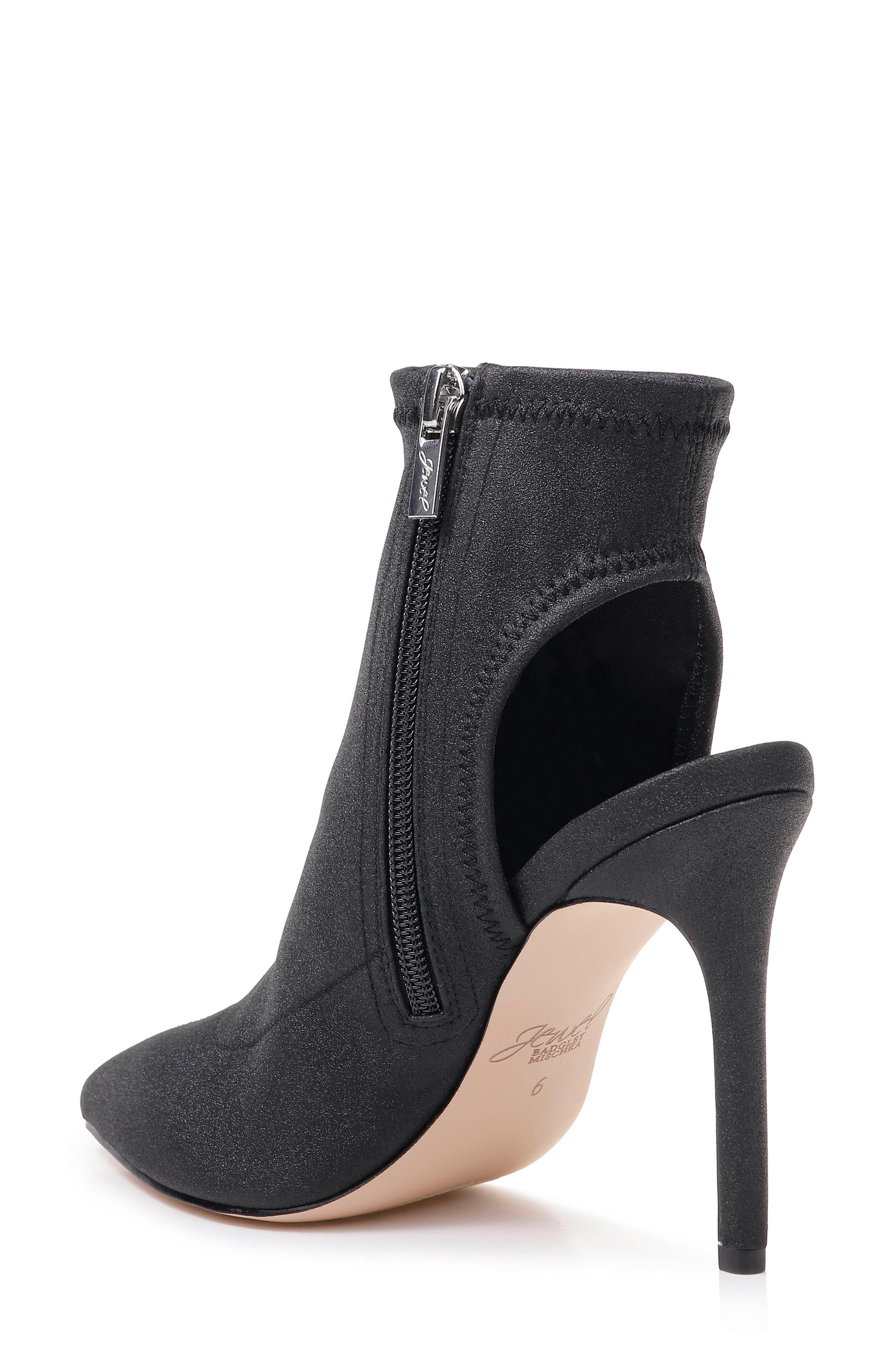 Jewel Badgley Mischka Sondra Pointed Toe Bootie, Alternate, color, 