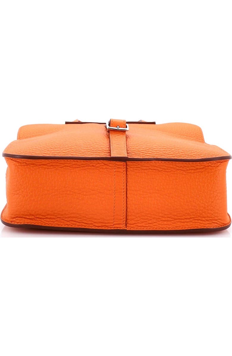 Pre-Owned Hermes Halzan Bag Clemence 25, Alternate, color, Feu