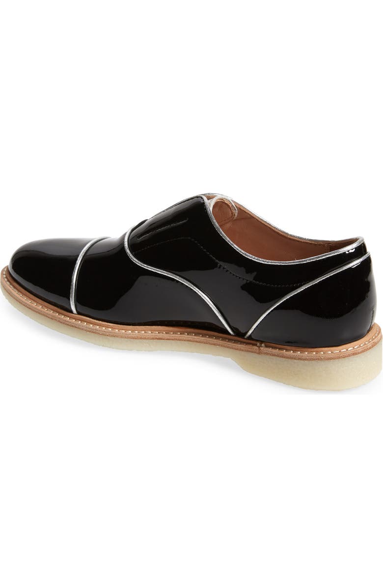 Johnston & Murphy Francine Laceless Slip-On Oxford, Alternate, color,