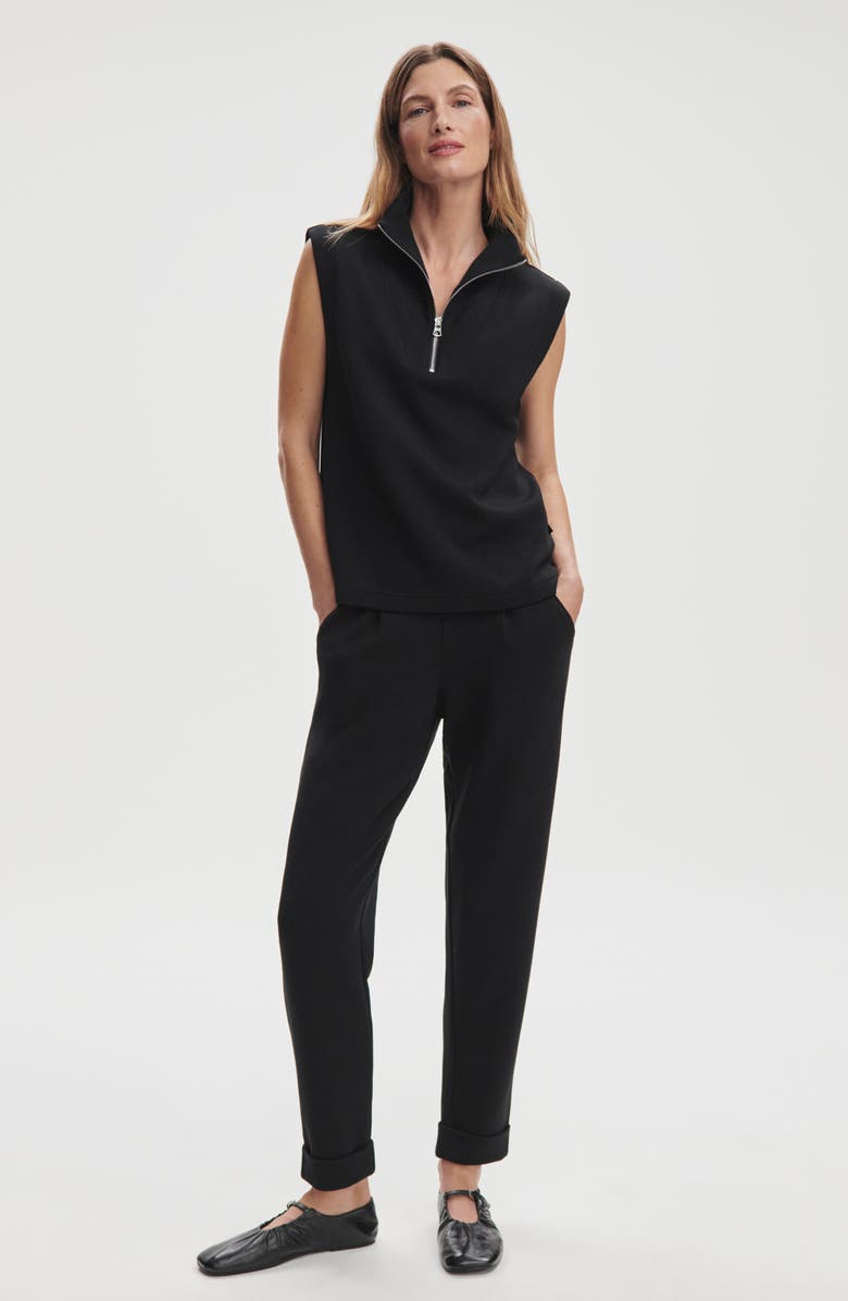 Varley Magnolia 2.0 Sleeveless Half Zip, Alternate, color, Black