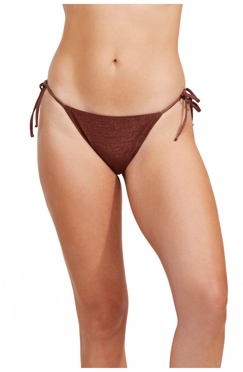 Luma Gottex High End Side Tie Bikini Bottom, Main, color, Bronze