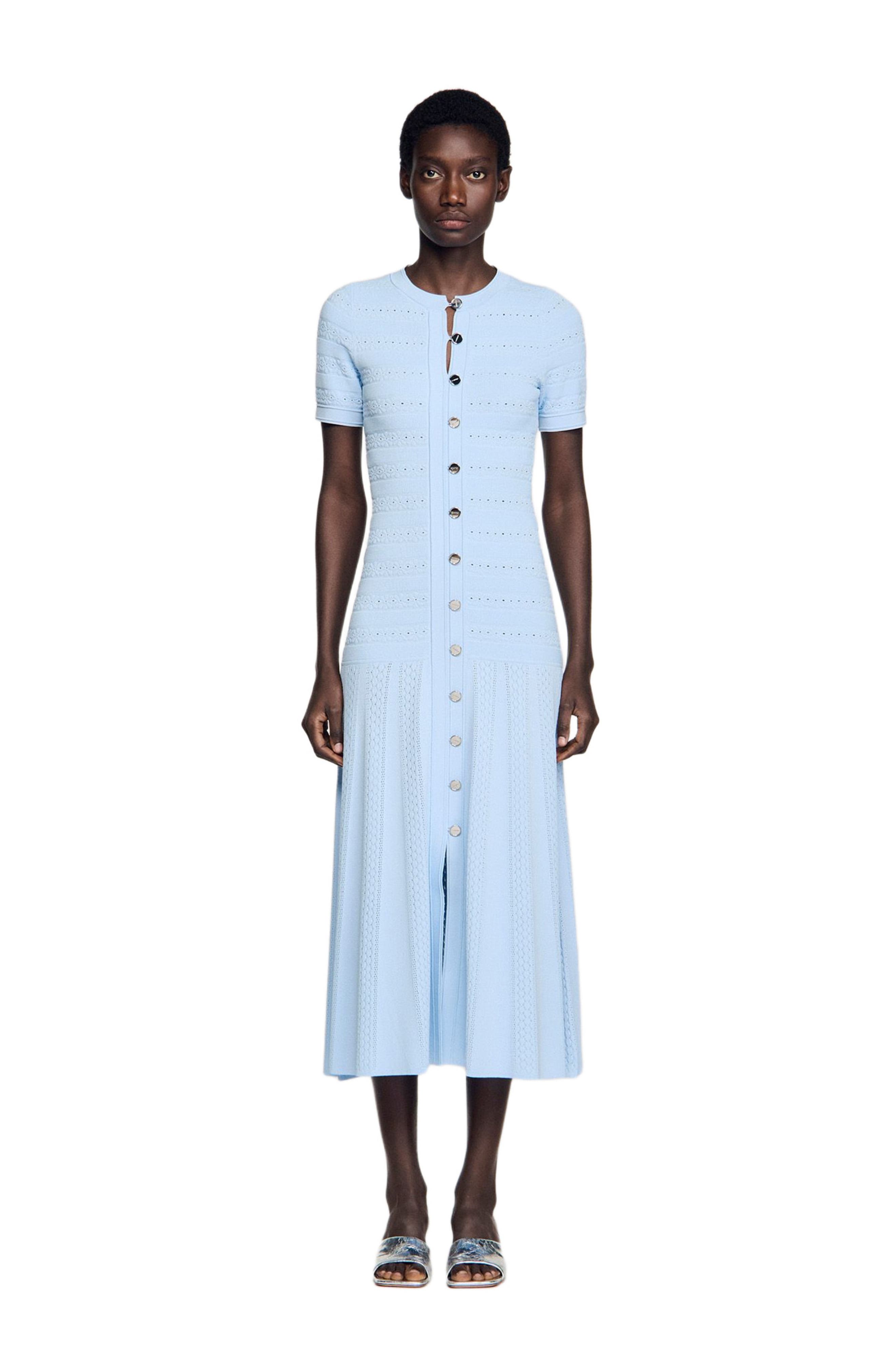 Knit maxi dress - image 3