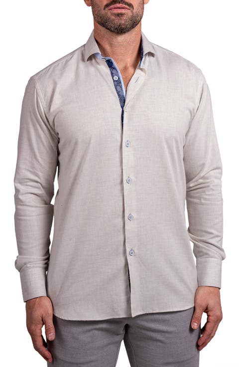 Einstein Ascension Contemporary Fit Button-Up Shirt