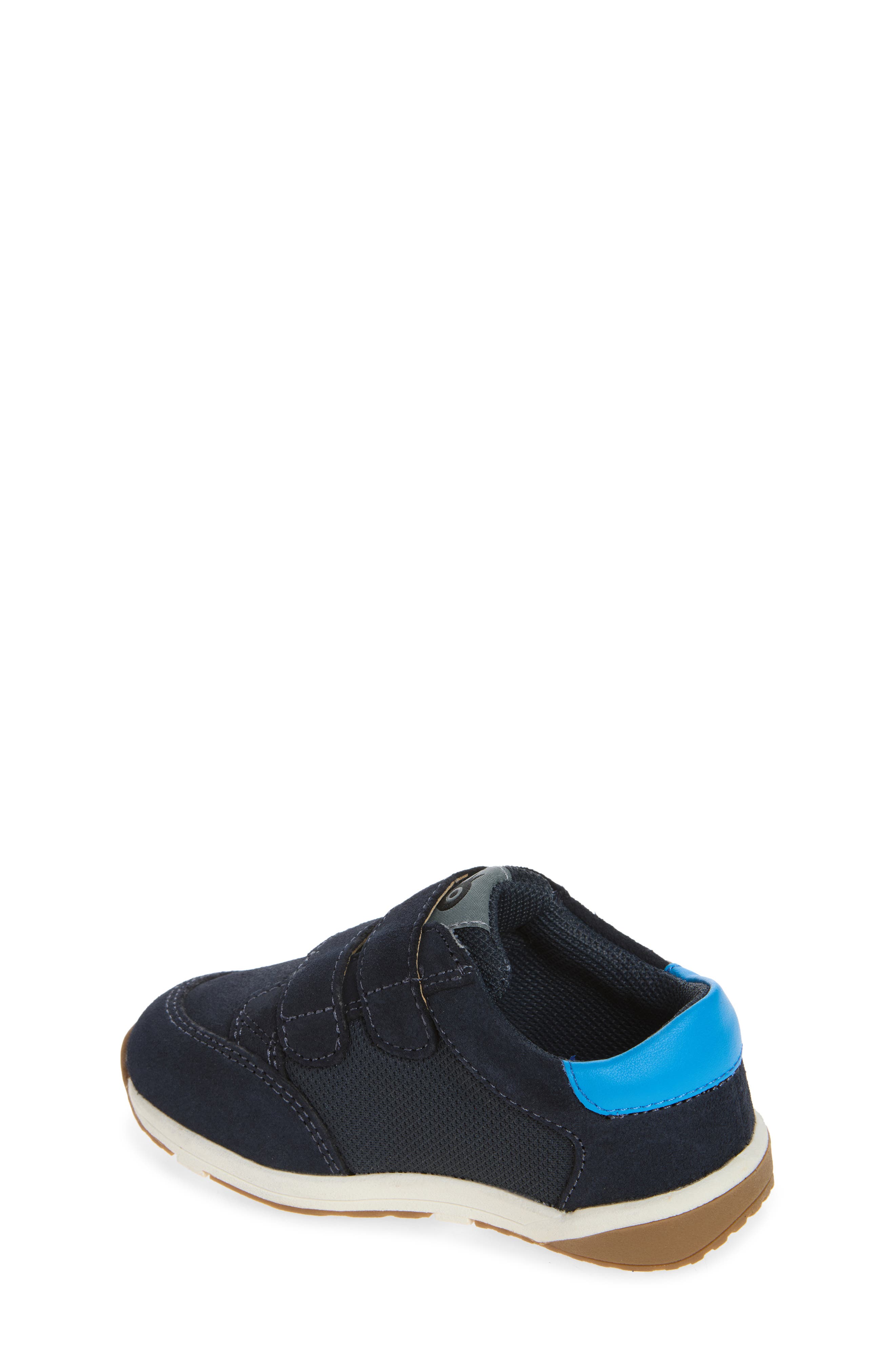 Kids' Star Track Sneaker, Alternate, color, NAVY SUEDE