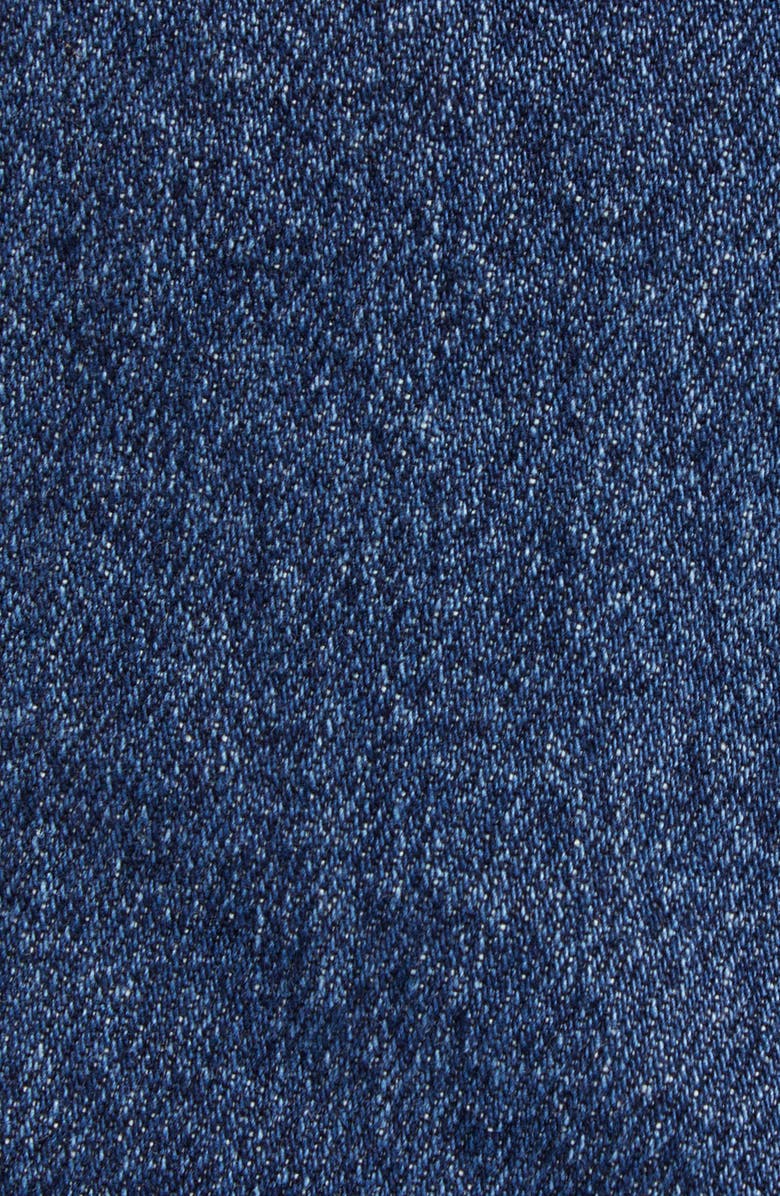 Cinq à Sept Crystal Detail Denim Trucker Jacket, Alternate, color, 