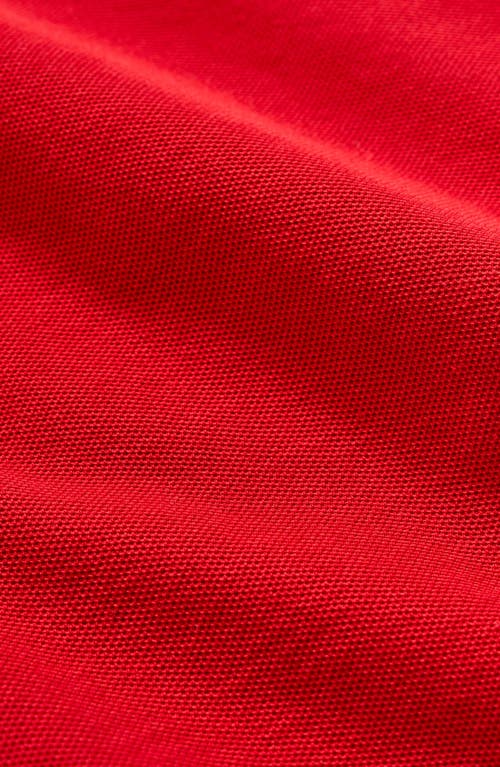 Billy Reid Pique Pensacola Polo In Red