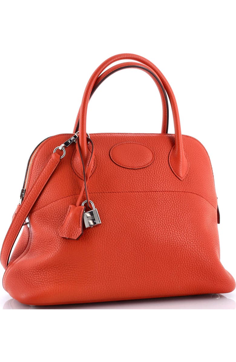 Pre-Owned Hermes Bolide Bag Clemence 31, Alternate, color, Terre Battue