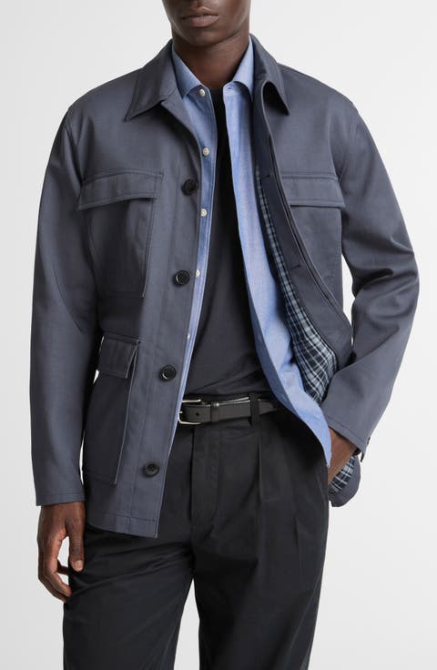 Brushed Cotton Twill Chore Coat