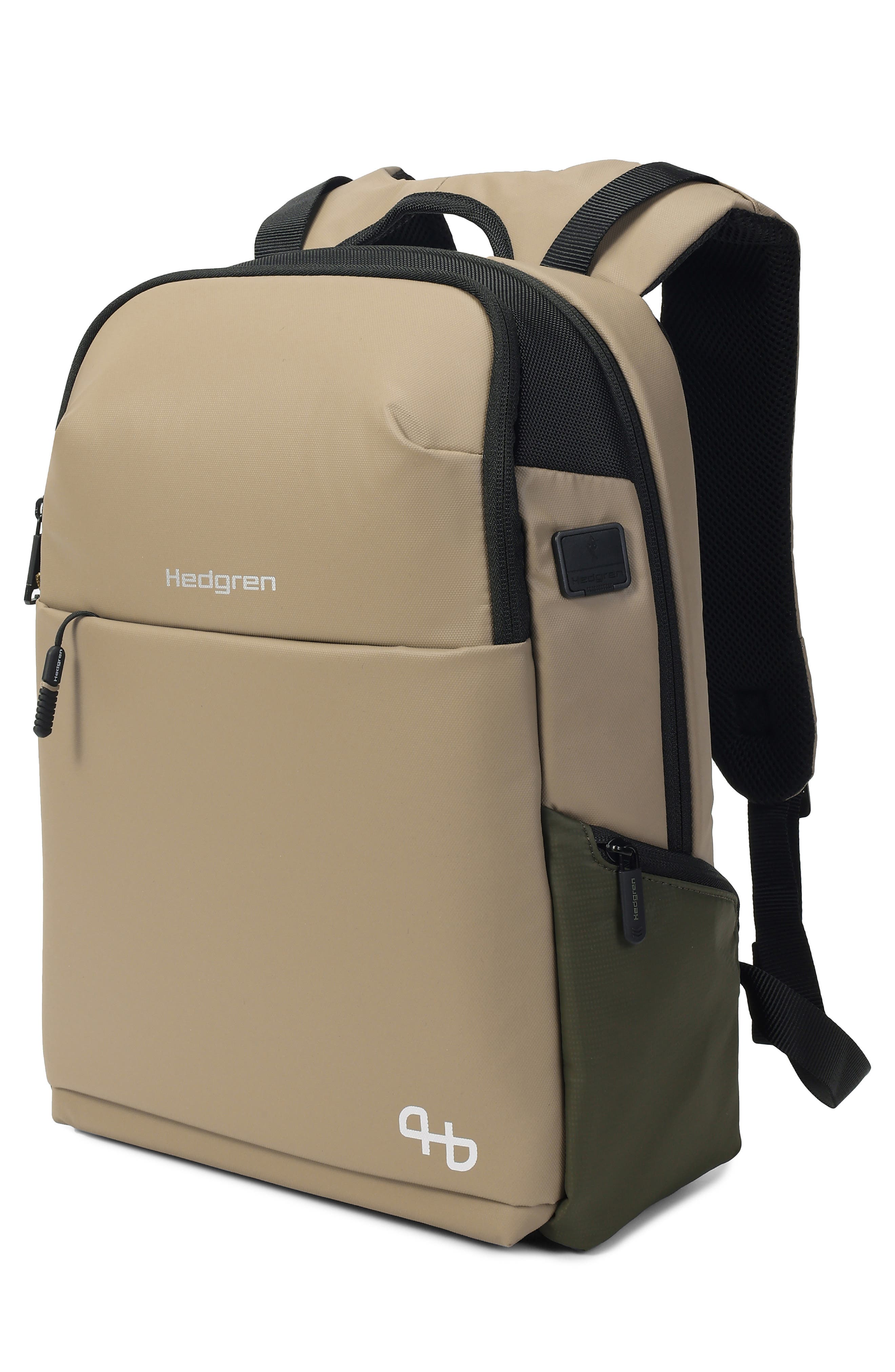 Hedgren Tram Laptop Backpack, Alternate, color, Vintage Beige