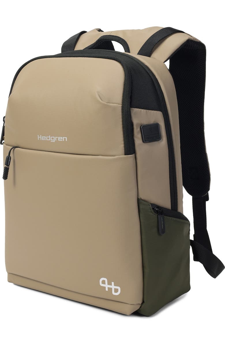 Hedgren Tram Laptop Backpack, Alternate, color, Vintage Beige