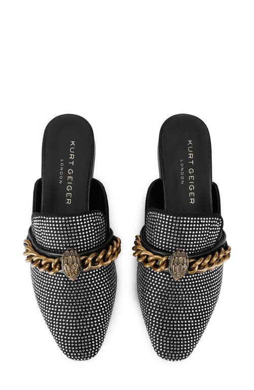 Kurt Geiger London Chelsea Loafer Mule In Black