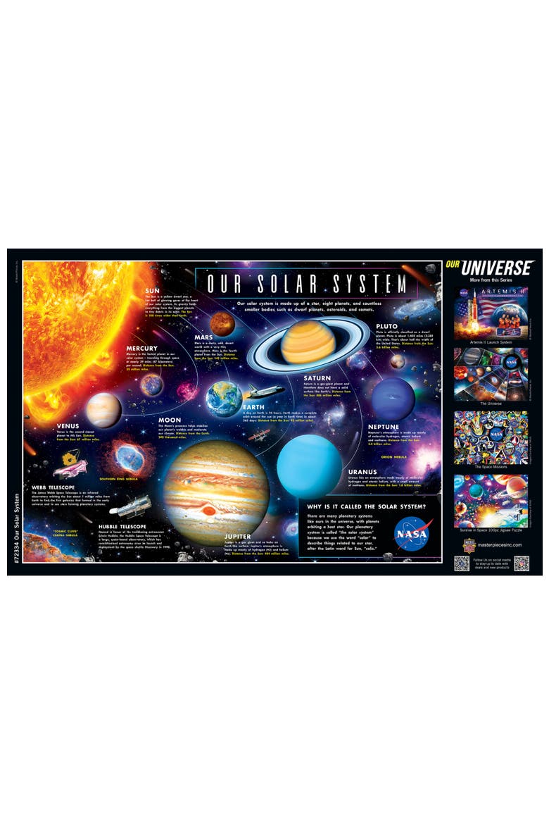 Our Solar System - 1000pc Jigsaw Puzzle, Alternate, color, Multicolor