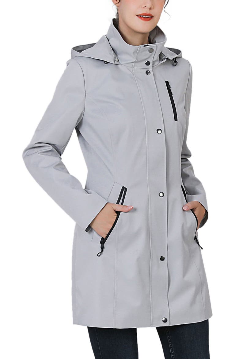 Women's Molly Hooded Anorak Jacket, Alternate, color, Gray