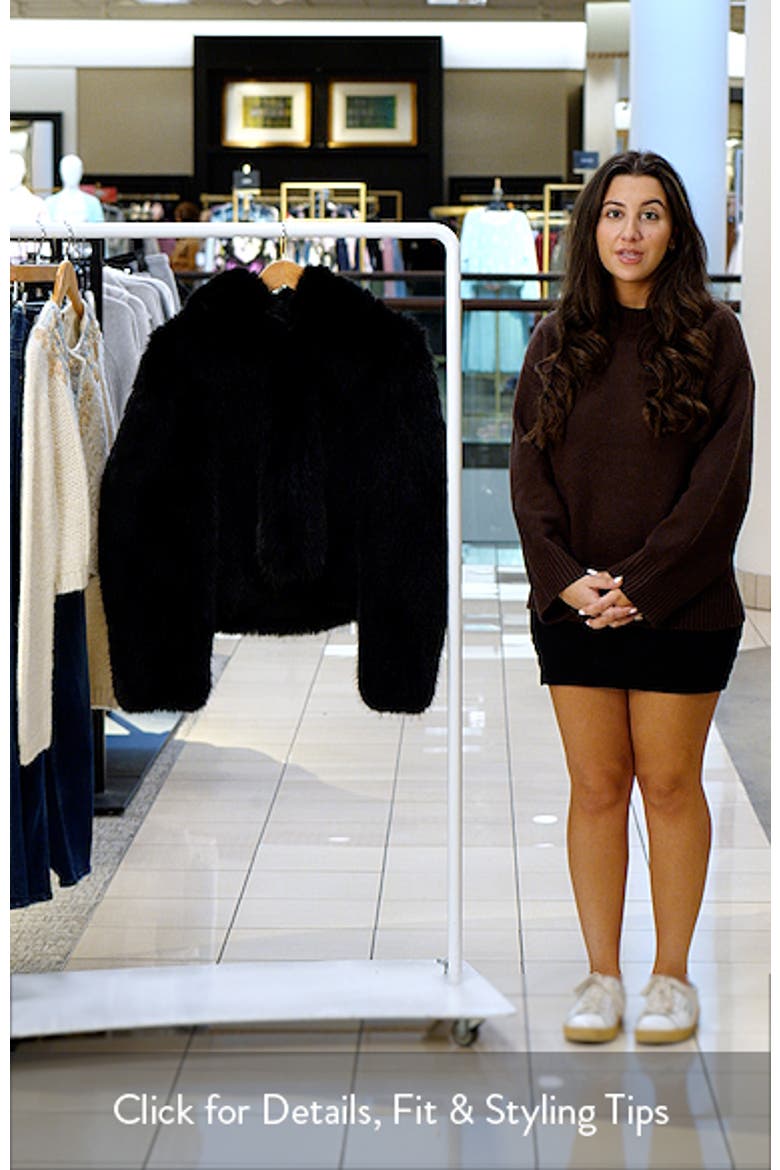 Louder Please Hooded Faux Fur Jacket video