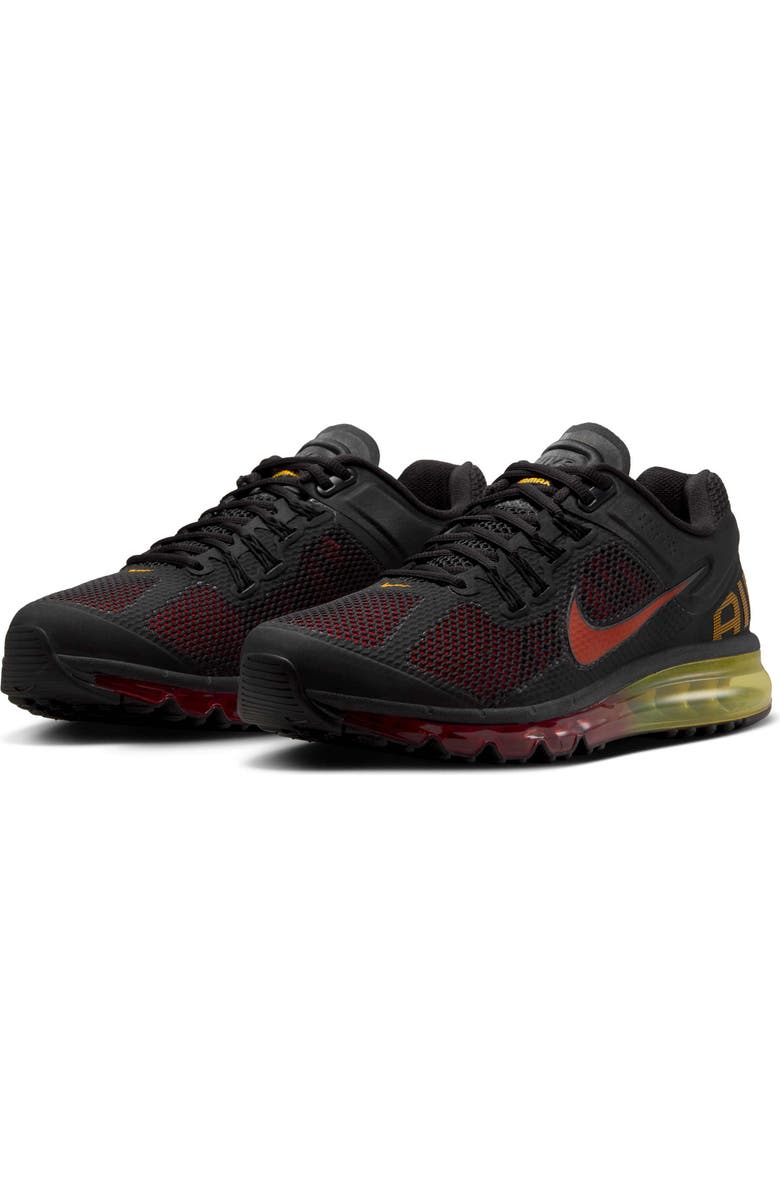 Nike Air Max 2013 Sneaker, Main, color, Black/ Red/ Laser Orange