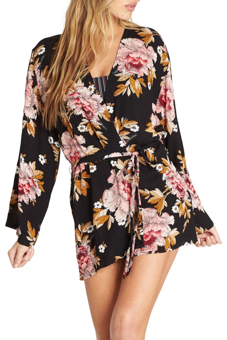 Ocean Sky Cover-Up, Main, color, BLACK