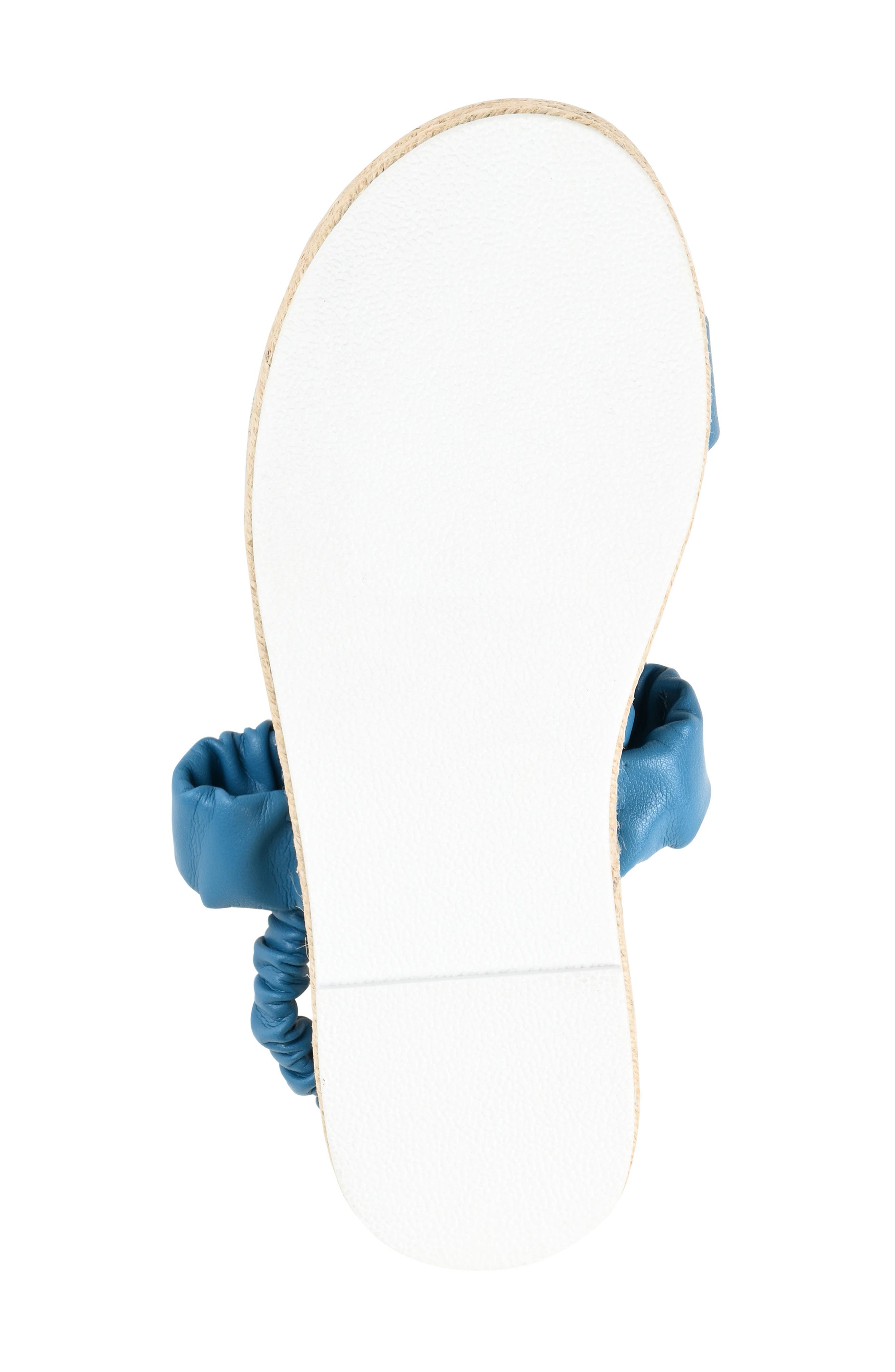 Knowles Platform Sandal, Alternate, color, BLUE