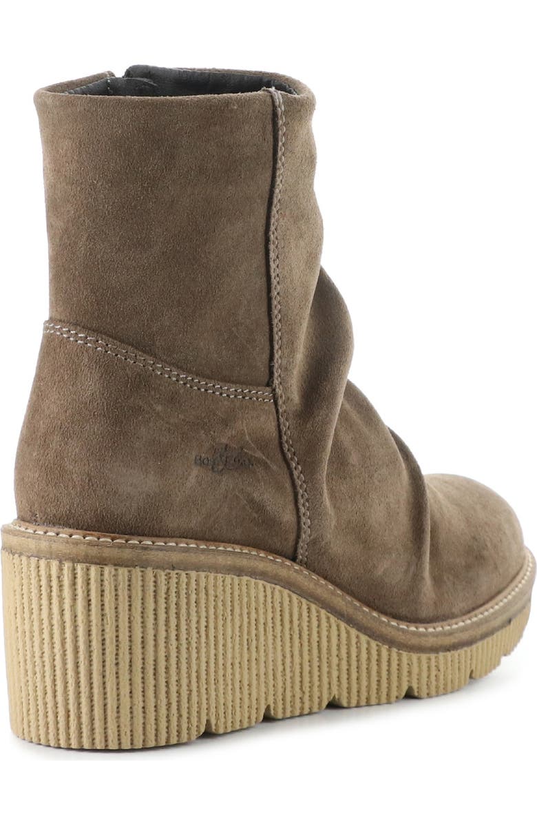 Bos. & Co. Alina Waterproof Platform Wedge Bootie, Alternate, color, Taupe