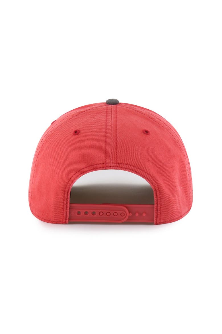 Men's '47 Scarlet San Francisco 49ers  Calderwood Well Worn Hitch Adjustable Hat, Alternate, color, Scarlet