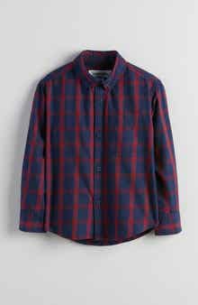 Nordstrom Kids' Plaid Button-Up Shirt