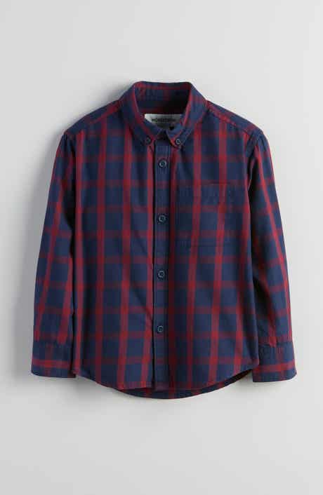 Nordstrom Kids' Plaid Button-Up Shirt