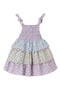 Kids' Tiered Floral Print Dress