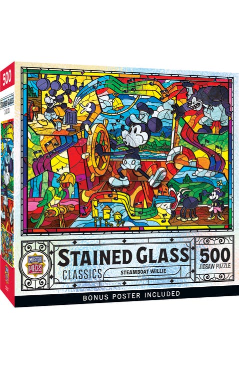 Steamboat Willie 500 Piece Jigsaw Puzzle