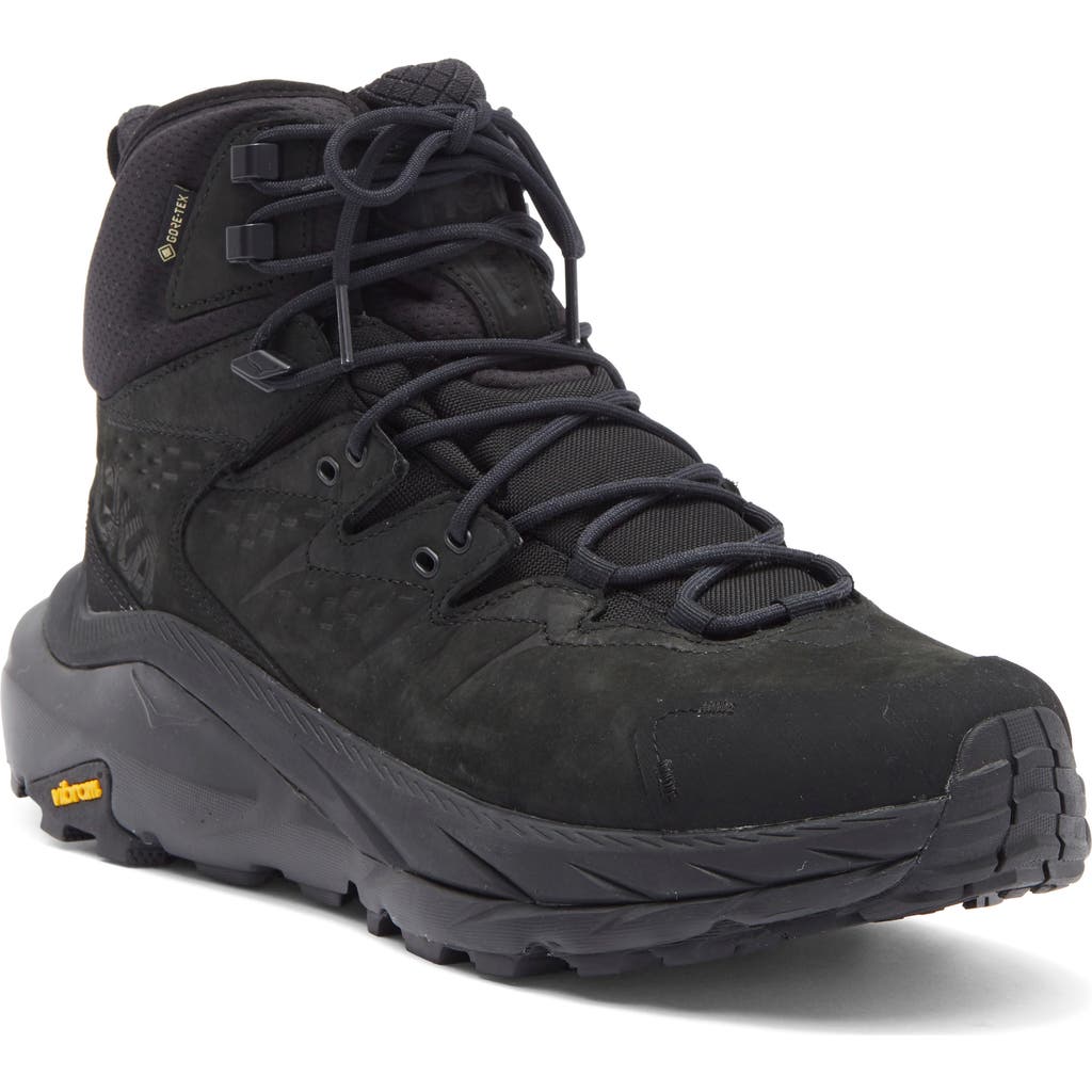 Hoka Kaha 2 Gtx Waterproof Hiking Boot (men) In Black/black