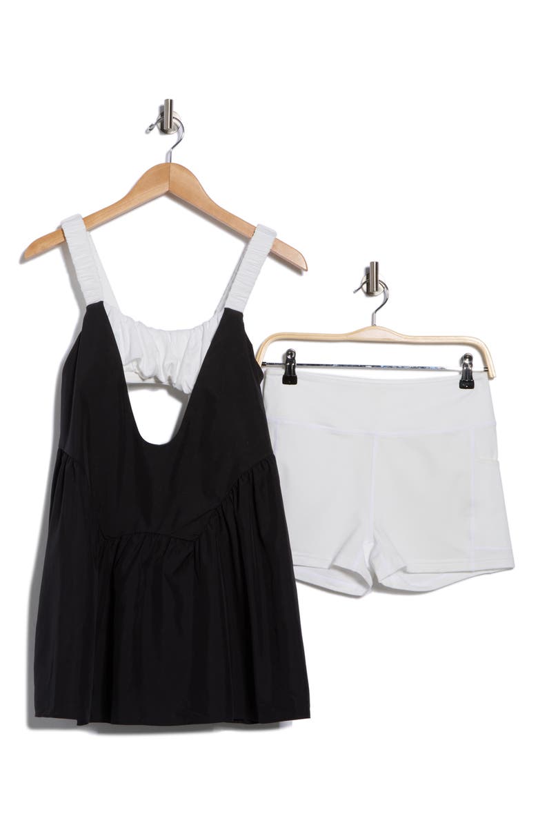 Free People One-Two Punch Colorblock Performance Set, Alternate, color,