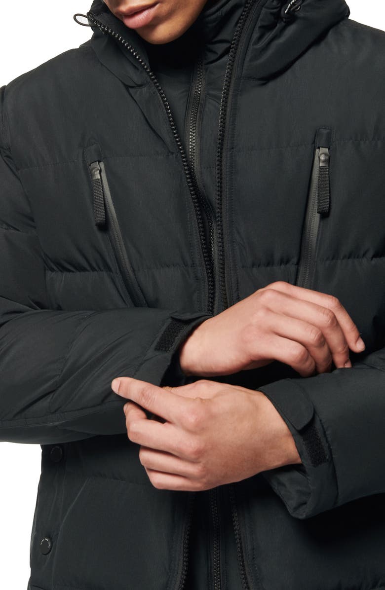 Marc New York Montrose Water Resistant Quilted Coat, Alternate, color,