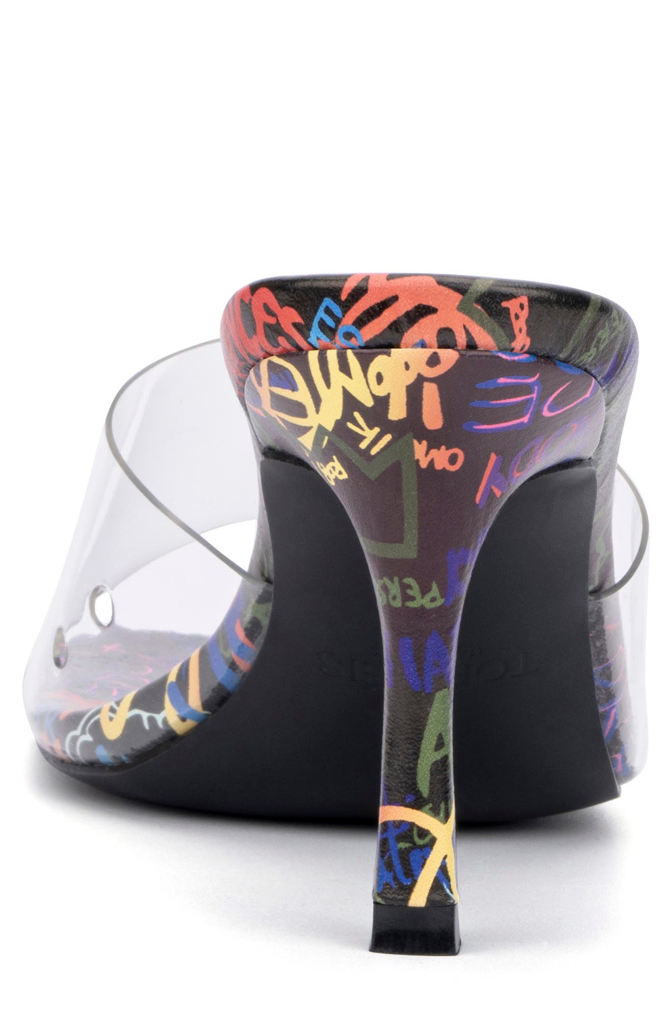 TORGEIS California Clear Strap Stiletto Sandal, Alternate, color, 