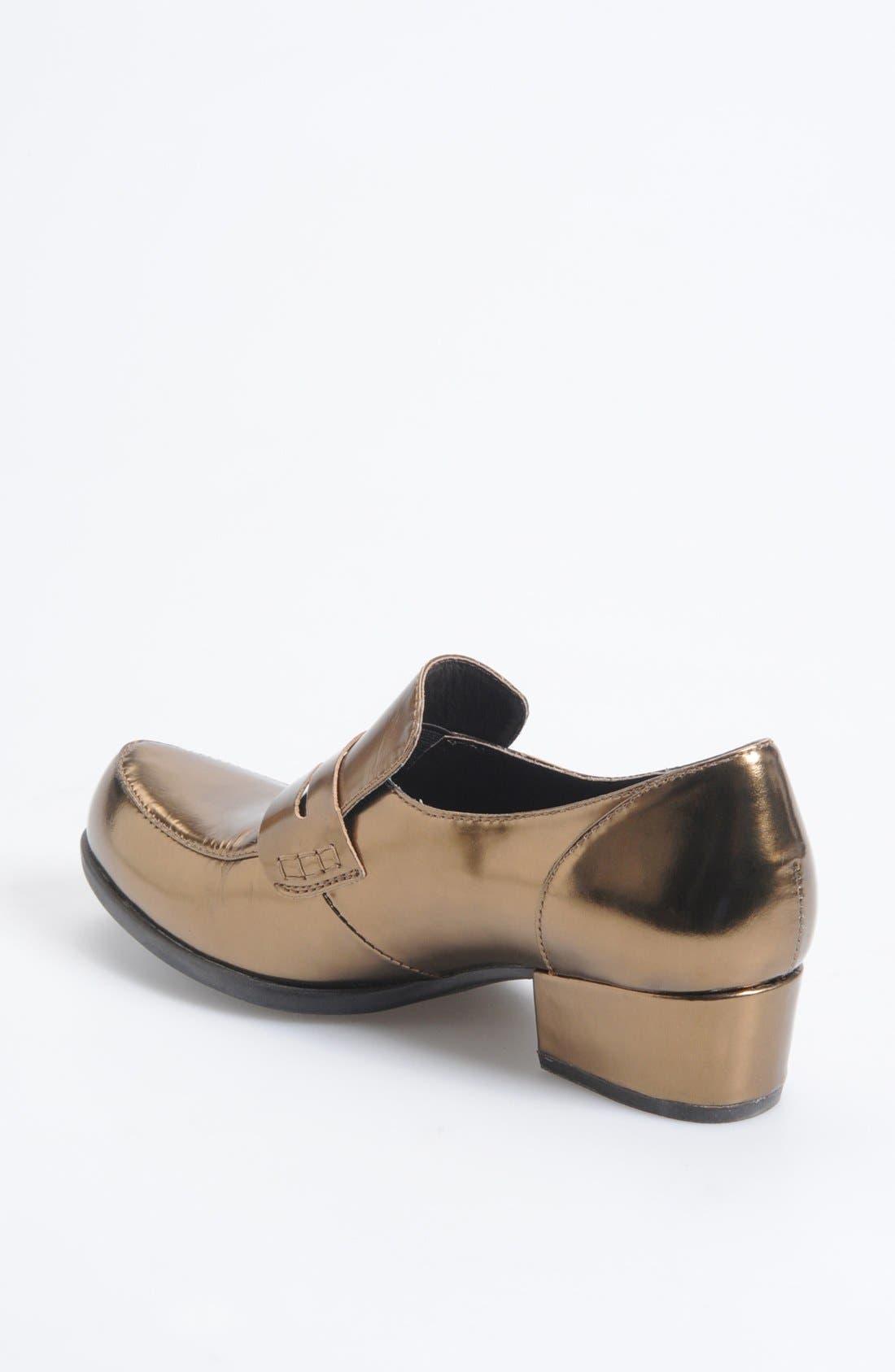 'Ginni' Flat, Alternate, color, BRONZE METALLIC