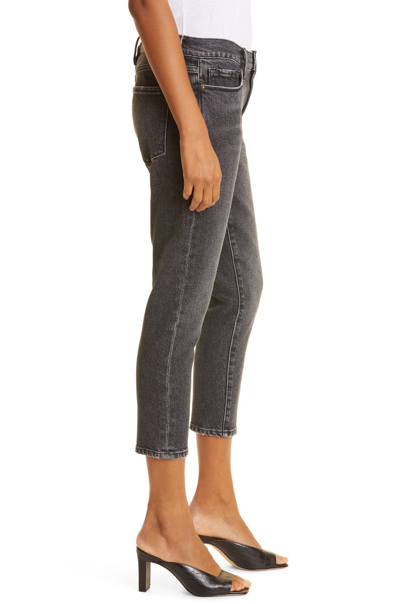 FRAME Le Garçon Slim Crop Boyfriend Jeans, Alternate, color, 