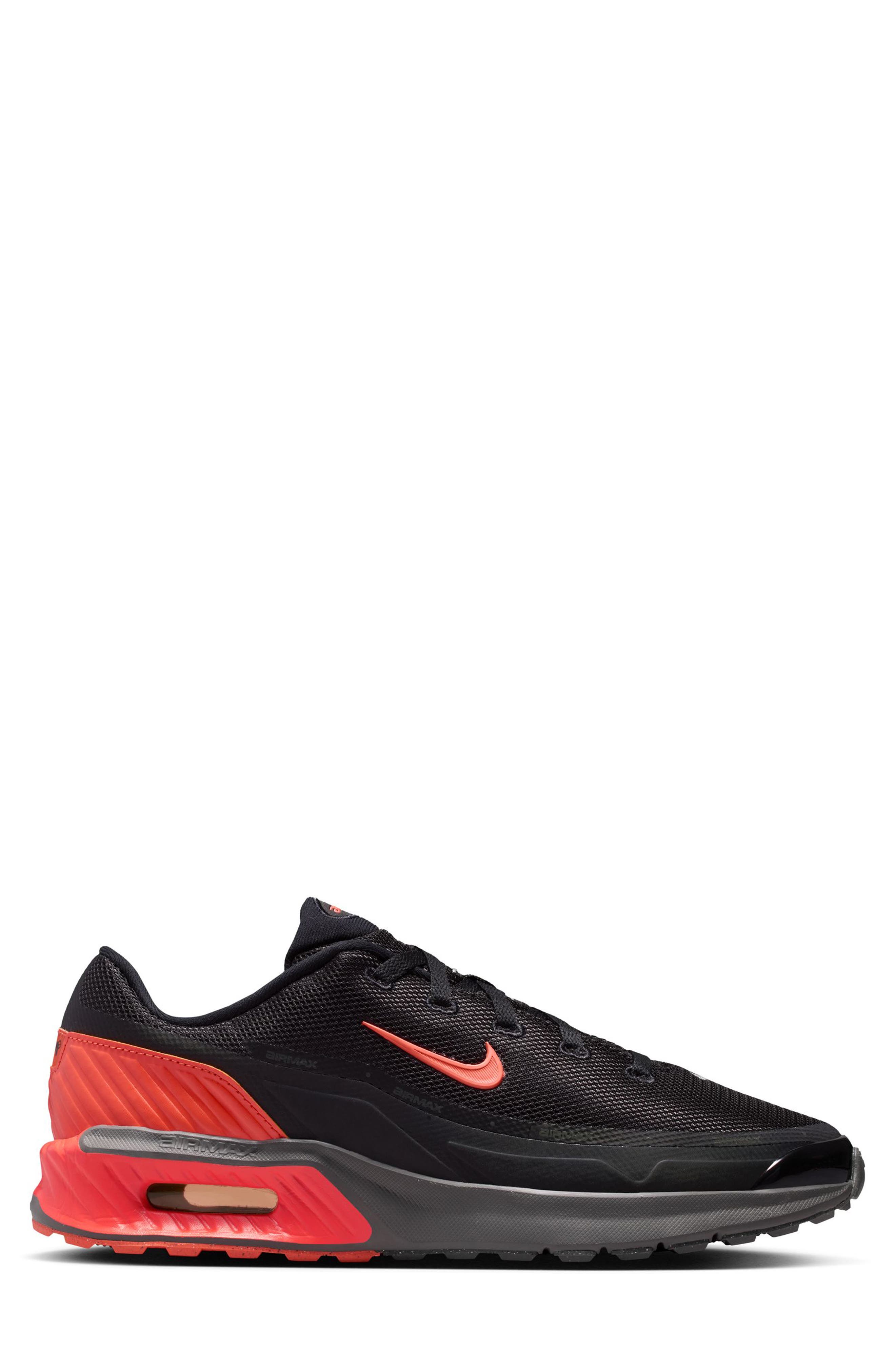 Air Max Bia Sneaker, Alternate, color, BLACK/ TURF ORANGE