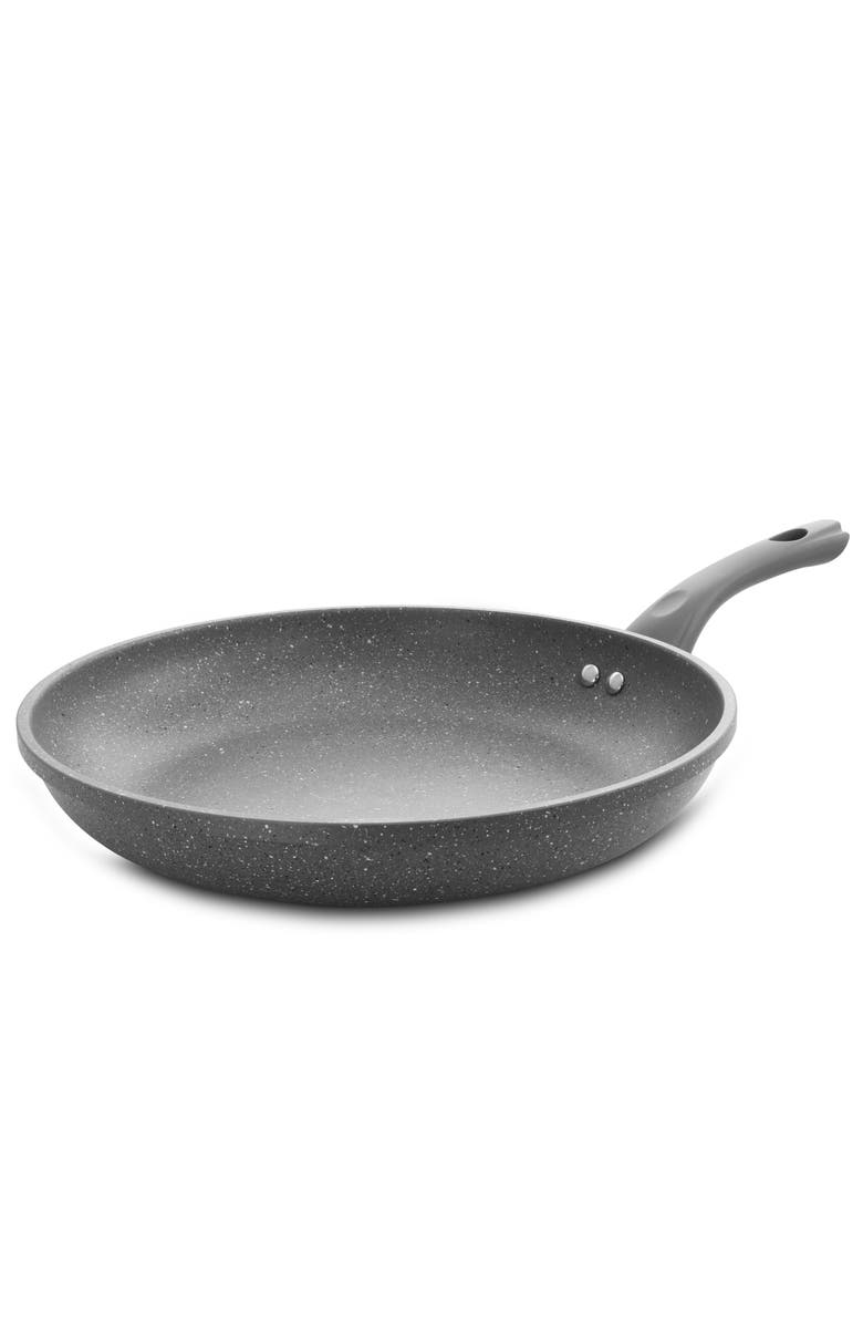 Oster Cuisine Cuisine Echodale 12 Inch Aluminum Nonstick Frying Pan, Main, color, Grey