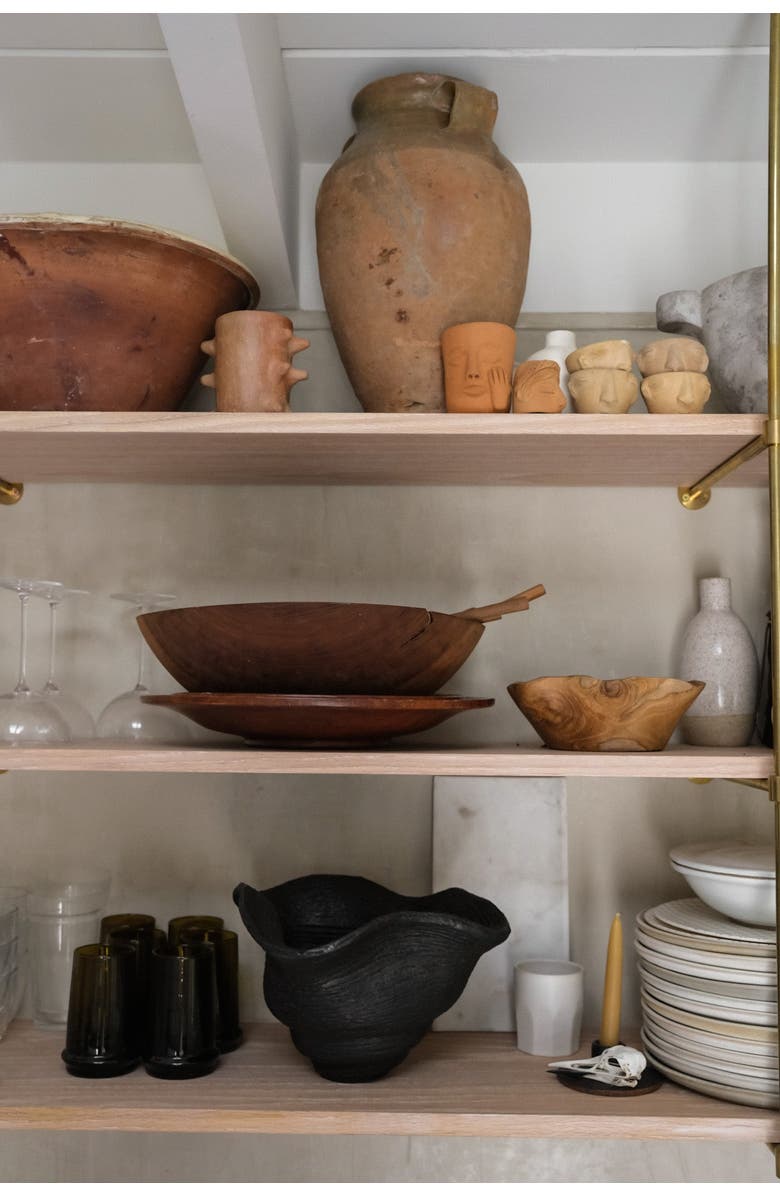 Twenty Third by Deanne Kusu Vessel, Alternate, color, Black