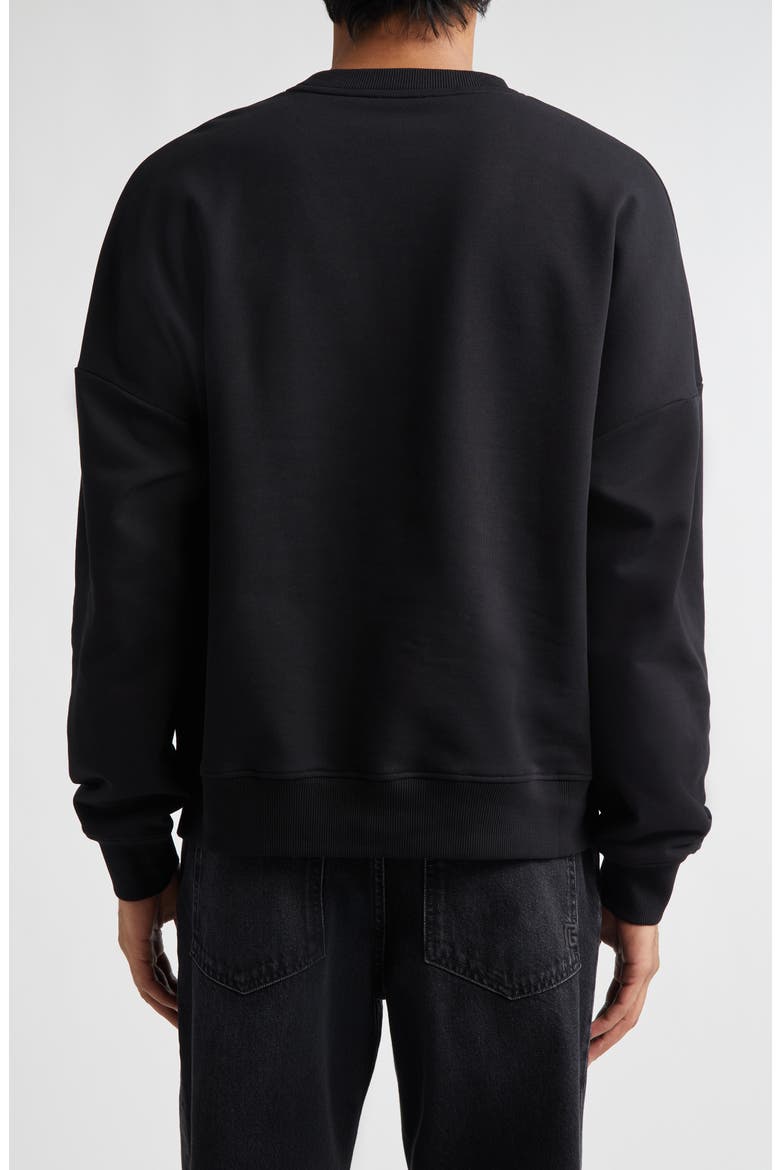 1945 Logo Graphic Sweatshirt, Alternate, color, BLACK/ BLACK