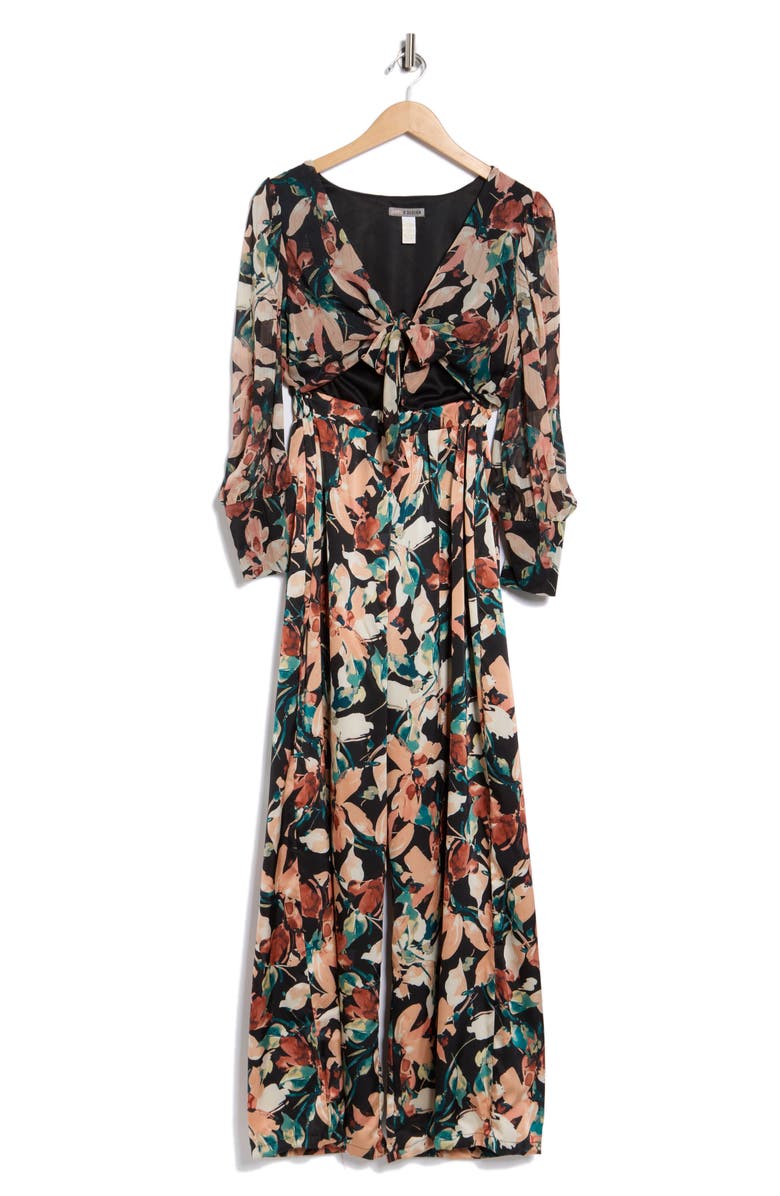 BY DESIGN Parisa Jumpsuit, Alternate, color, Night Bloom