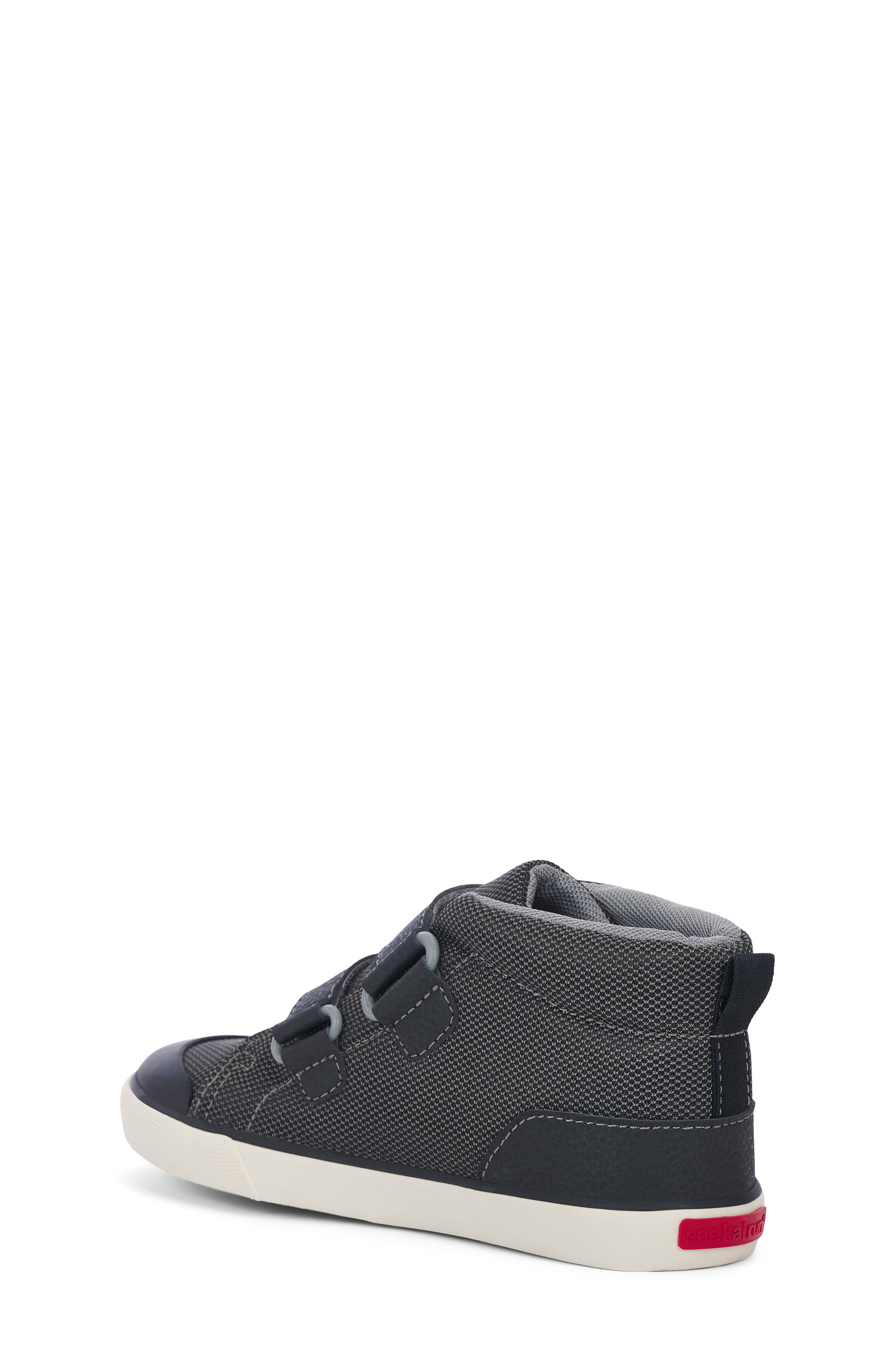 See Kai Run Dean Adapt II Adaptive High Top Sneaker, Alternate, color, Black