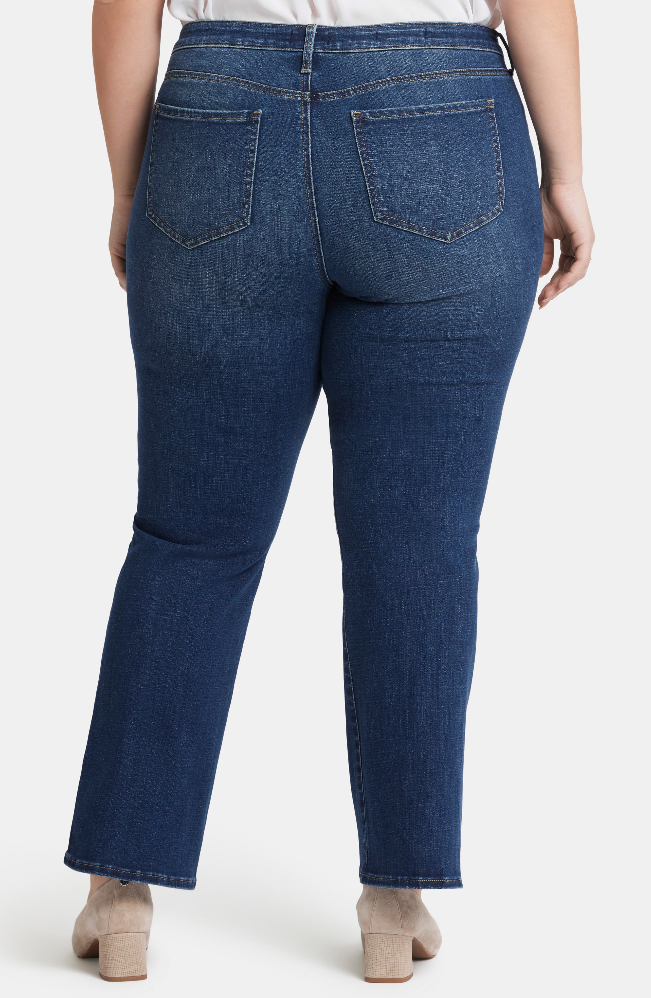 Barbara Side Slit Bootcut Jeans - image 2