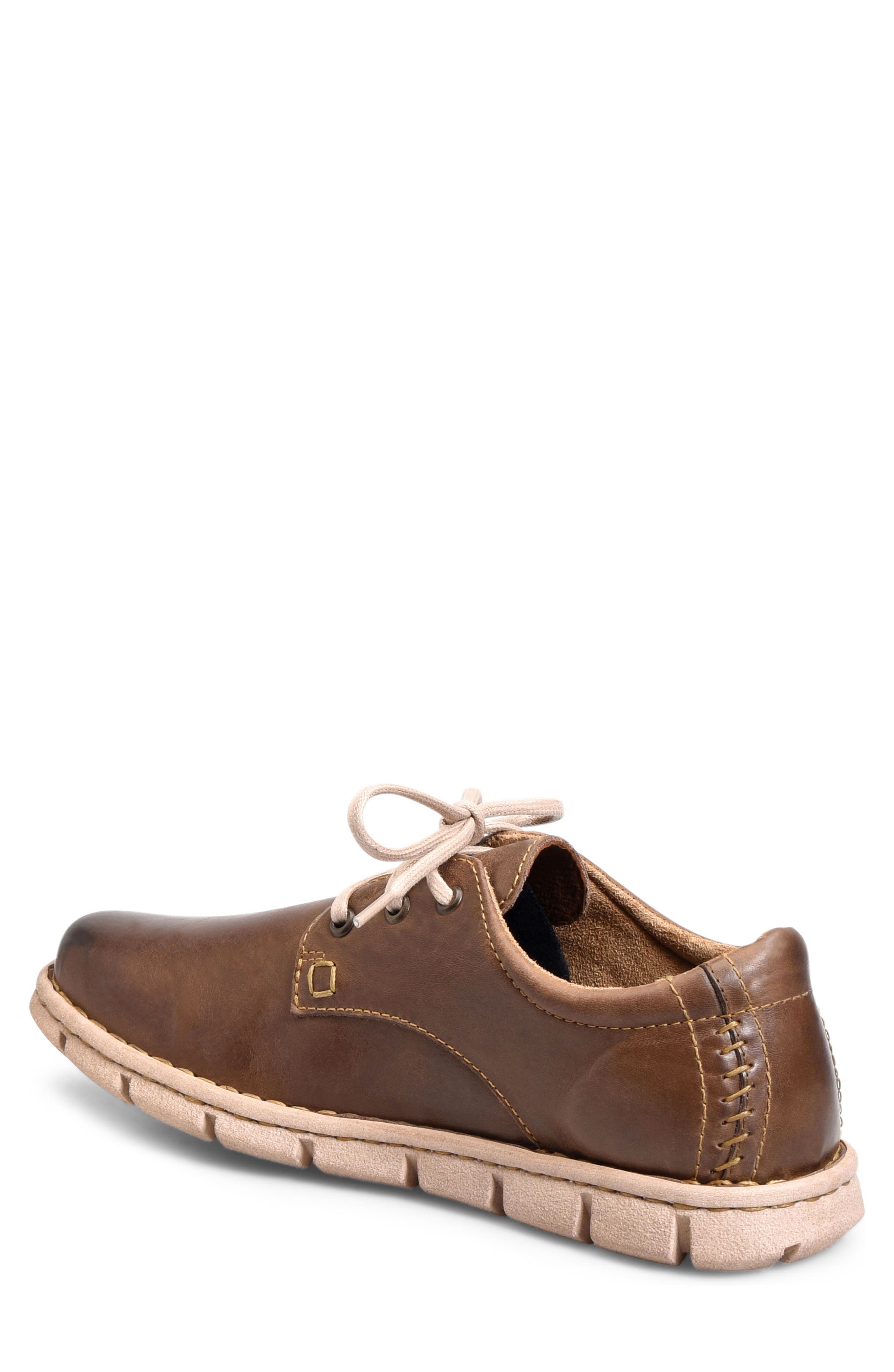 Soledad Plain Toe Derby, Alternate, color, DARK BROWN
