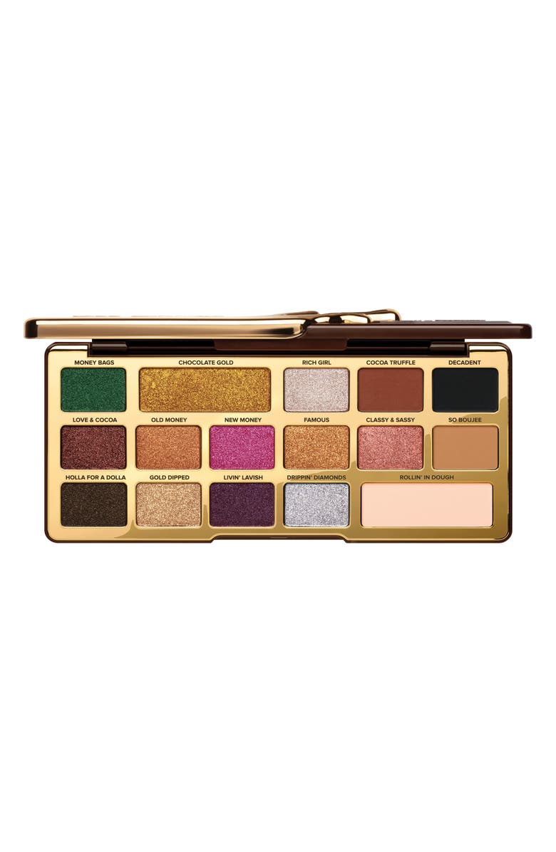 Too Faced Chocolate Gold Eyeshadow Palette, Main, color, 