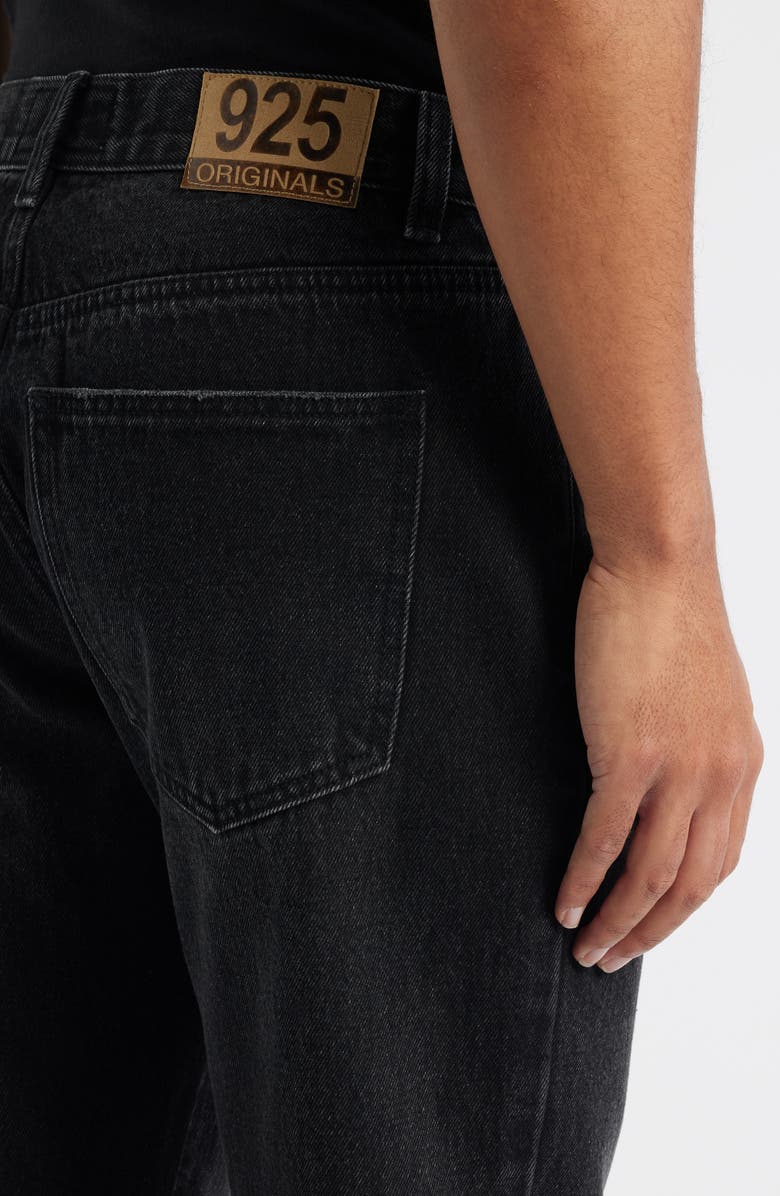 925 Originals Stock Straight Leg Jeans, Alternate, color, Midnight Black